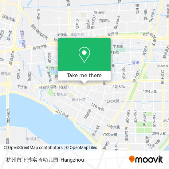 杭州市下沙实验幼儿园 map