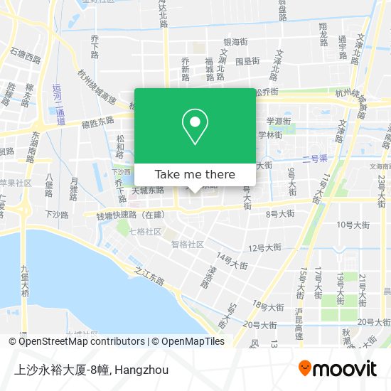 上沙永裕大厦-8幢 map