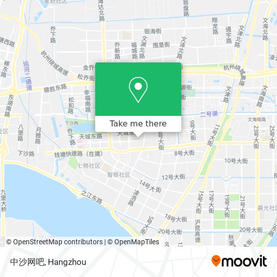 中沙网吧 map