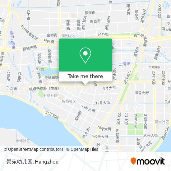 景苑幼儿园 map