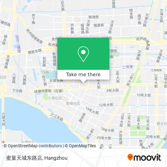蜜菓天城东路店 map