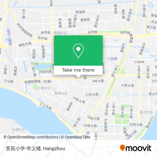 景苑小学-学义楼 map