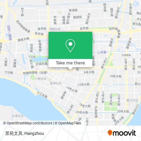 景苑文具 map