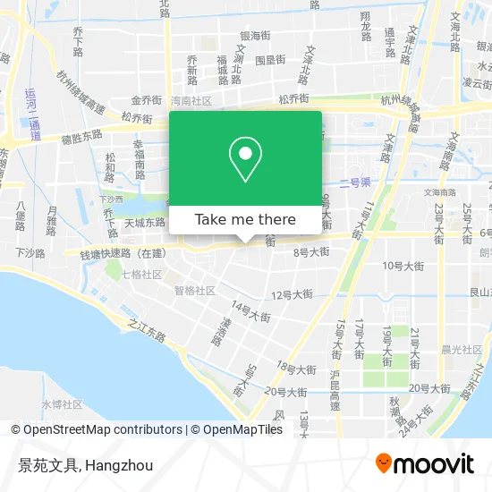 景苑文具 map