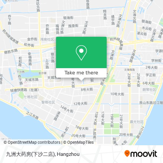 九洲大药房(下沙二店) map