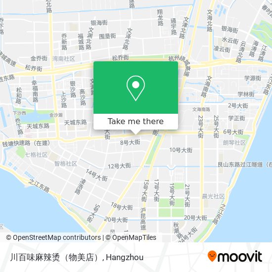 川百味麻辣烫（物美店） map