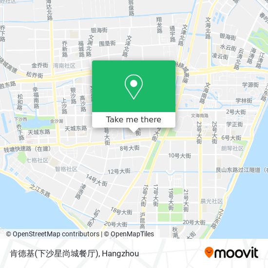 肯德基(下沙星尚城餐厅) map