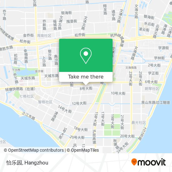 怡乐园 map