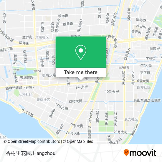 香榭里花园 map