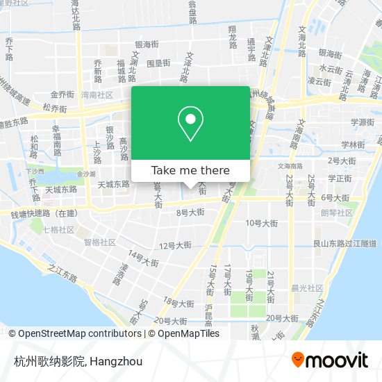杭州歌纳影院 map