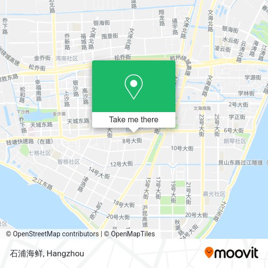石浦海鲜 map