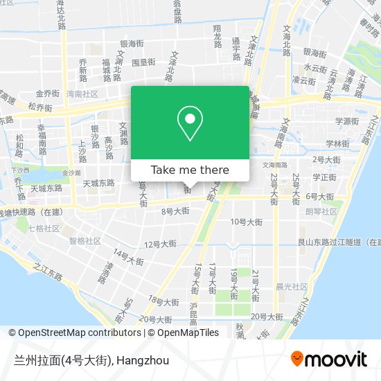 兰州拉面(4号大街) map