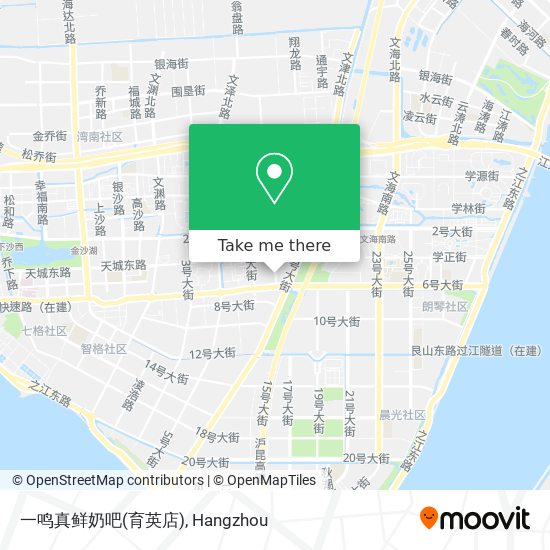 一鸣真鲜奶吧(育英店) map