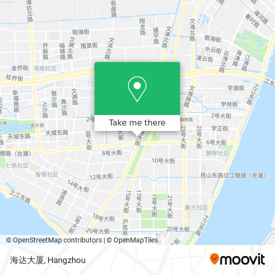 海达大厦 map