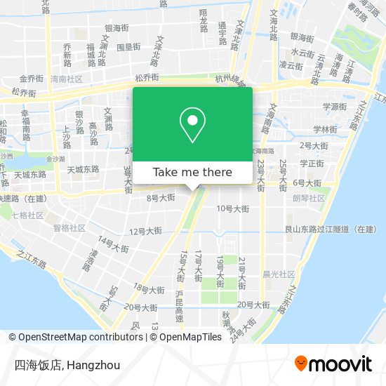 四海饭店 map