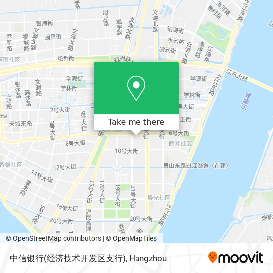 中信银行(经济技术开发区支行) map