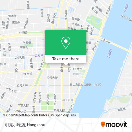 明亮小吃店 map