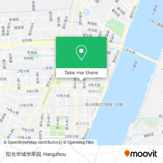 阳光华城华翠园 map