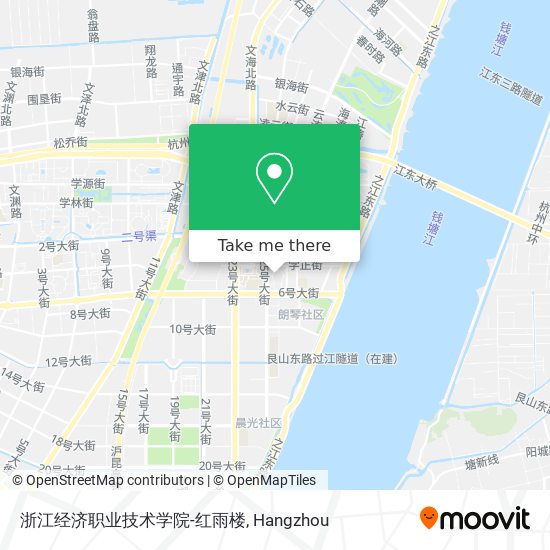 浙江经济职业技术学院-红雨楼 map