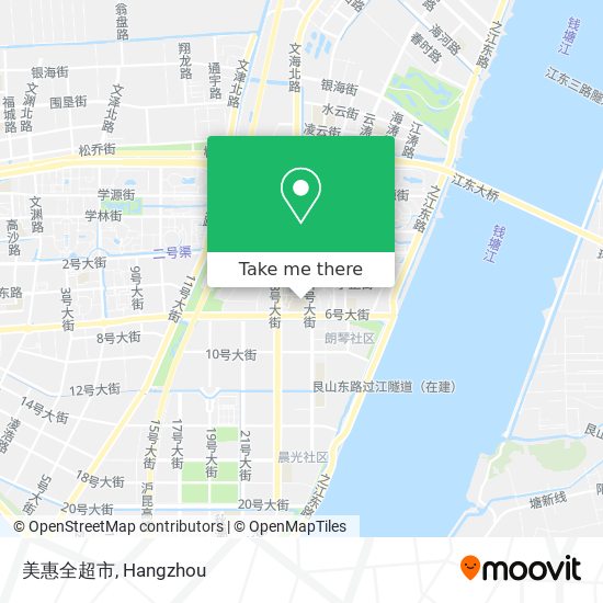 美惠全超市 map