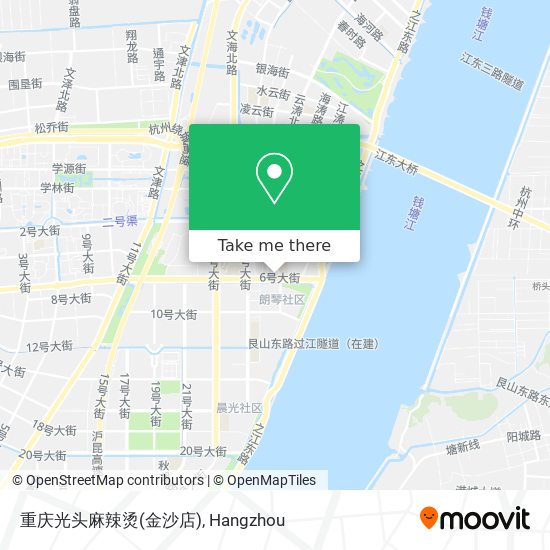 重庆光头麻辣烫(金沙店) map