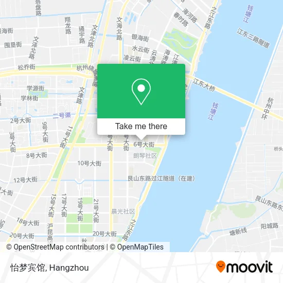 怡梦宾馆 map