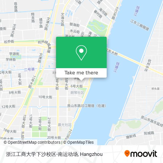 浙江工商大学下沙校区-南运动场 map