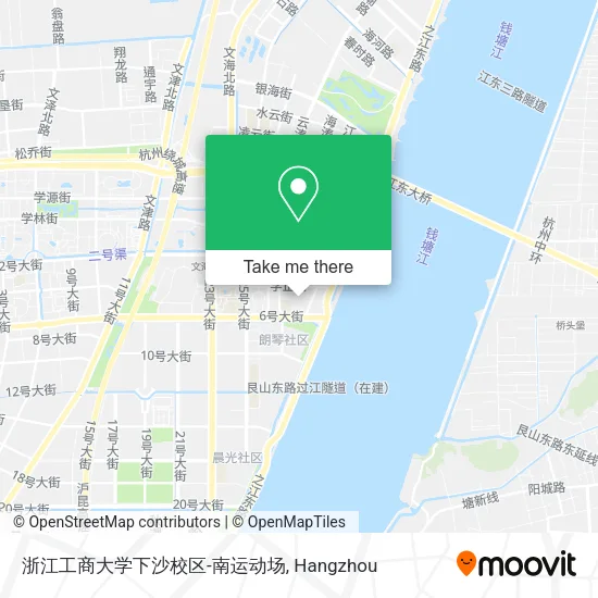 浙江工商大学下沙校区-南运动场 map