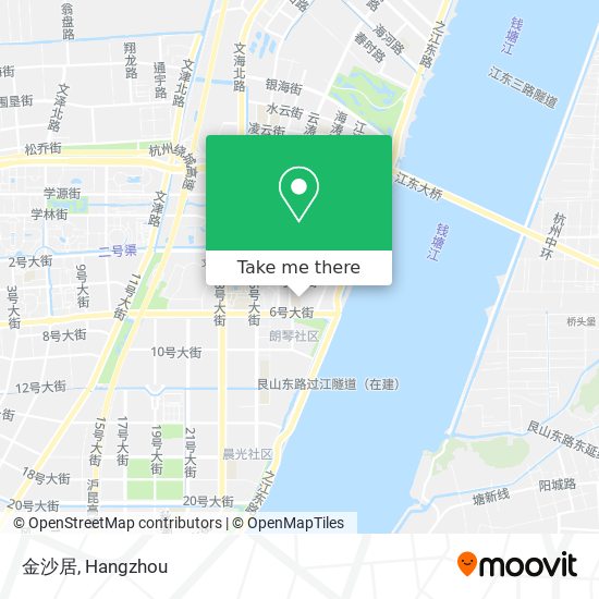 金沙居 map