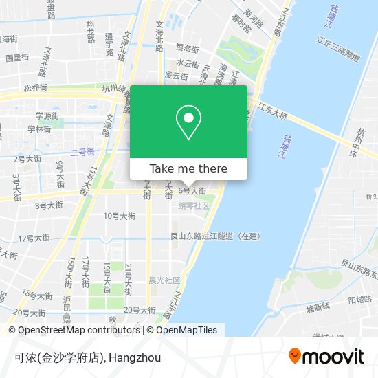 可浓(金沙学府店) map