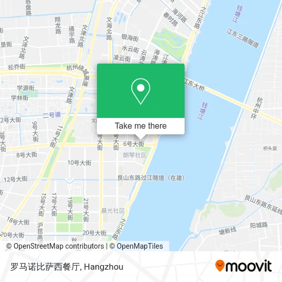 罗马诺比萨西餐厅 map