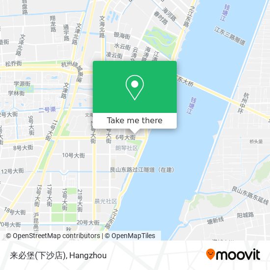 来必堡(下沙店) map