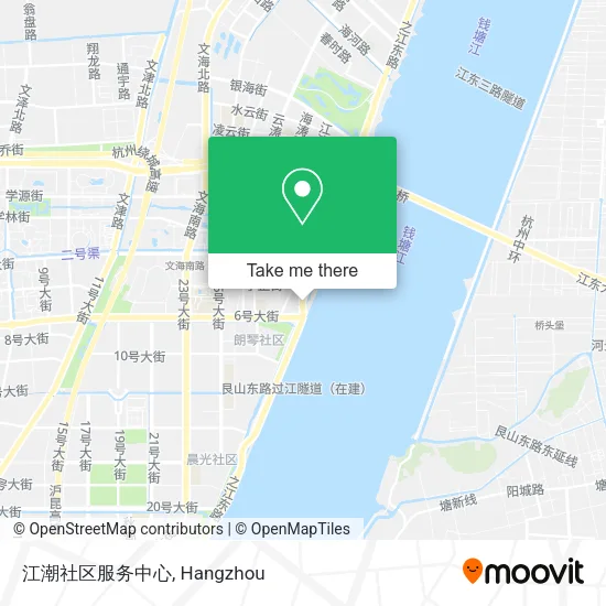 江潮社区服务中心 map