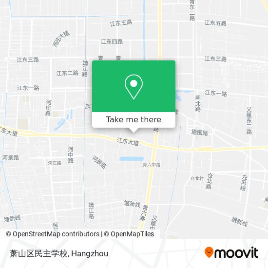 萧山区民主学校 map