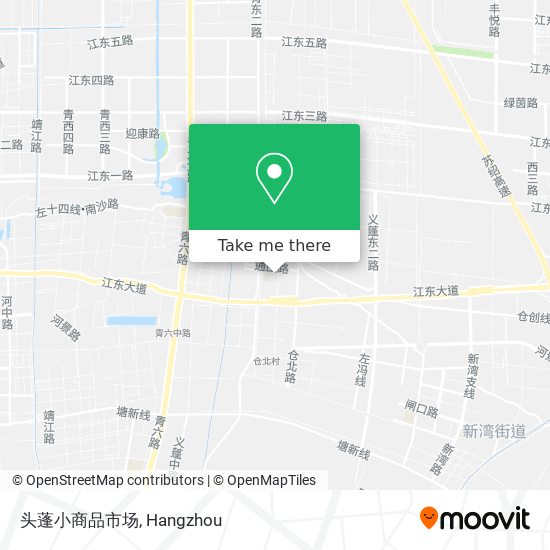 头蓬小商品市场 map