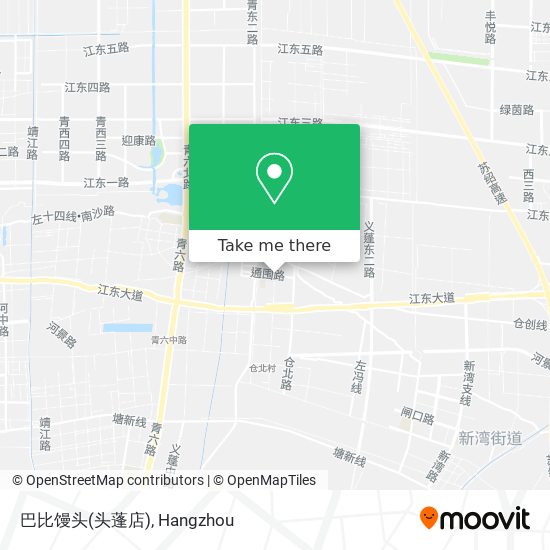 巴比馒头(头蓬店) map