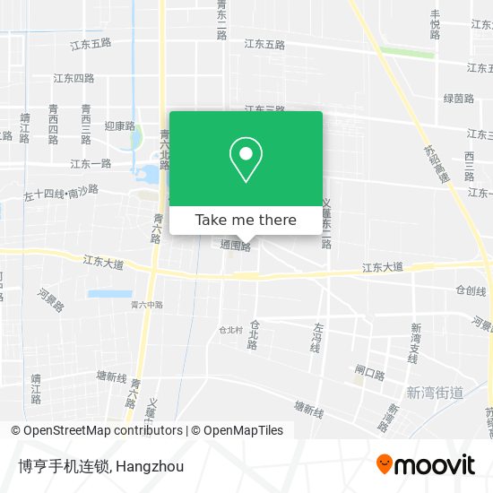 博亨手机连锁 map
