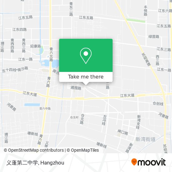 义蓬第二中学 map