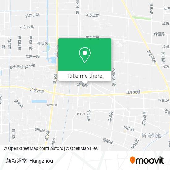 新新浴室 map