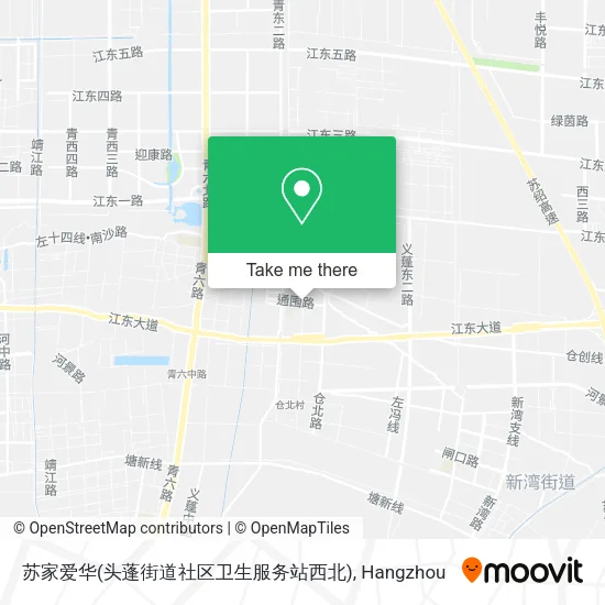 苏家爱华(头蓬街道社区卫生服务站西北) map