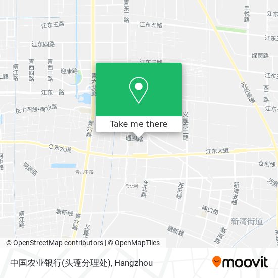 中国农业银行(头蓬分理处) map