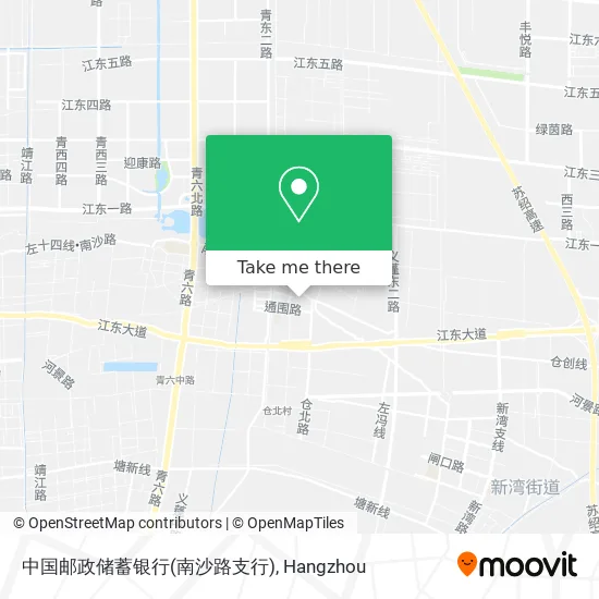 中国邮政储蓄银行(南沙路支行) map
