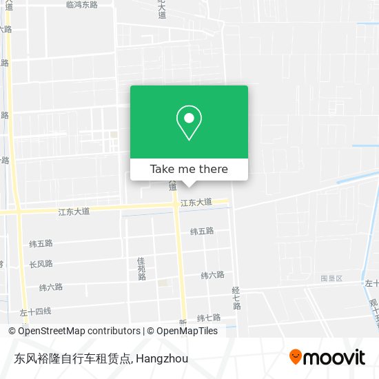 东风裕隆自行车租赁点 map