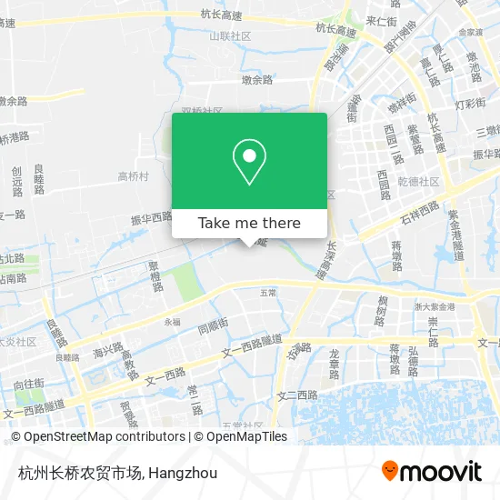 杭州长桥农贸市场 map