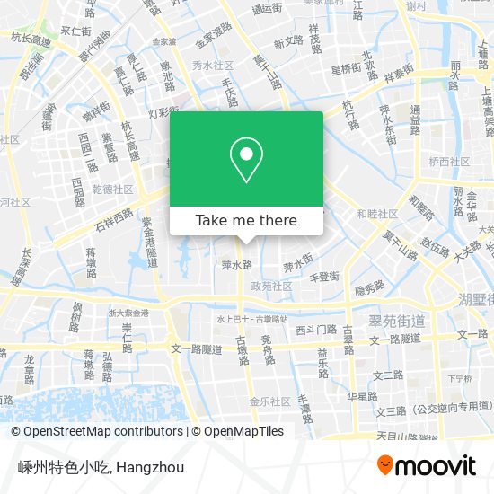 嵊州特色小吃 map