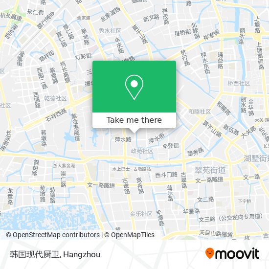 韩国现代厨卫 map