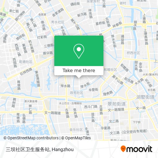 三坝社区卫生服务站 map