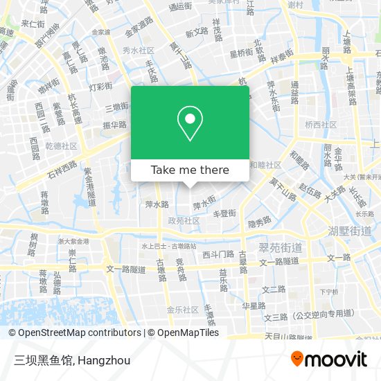 三坝黑鱼馆 map