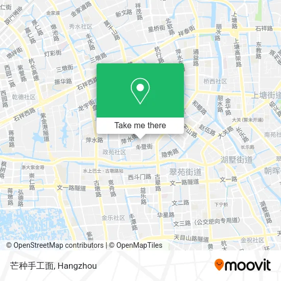 芒种手工面 map