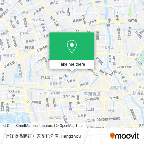 诸江食品商行方家花苑分店 map